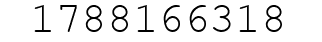 Number 1788166318.