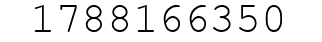 Number 1788166350.