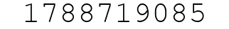 Number 1788719085.