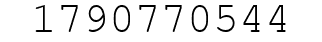 Number 1790770544.