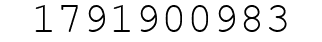 Number 1791900983.