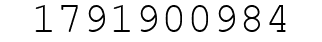 Number 1791900984.