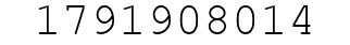 Number 1791908014.
