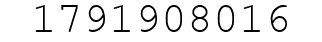 Number 1791908016.
