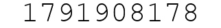 Number 1791908178.