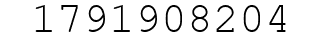 Number 1791908204.