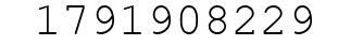 Number 1791908229.