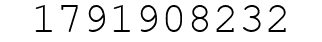 Number 1791908232.