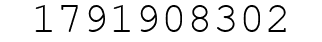 Number 1791908302.