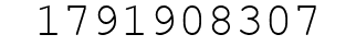Number 1791908307.