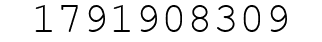 Number 1791908309.