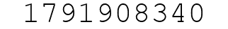 Number 1791908340.