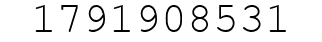 Number 1791908531.