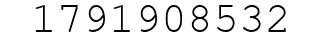 Number 1791908532.