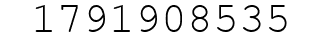 Number 1791908535.