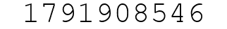 Number 1791908546.