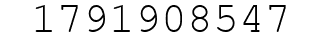 Number 1791908547.