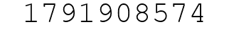 Number 1791908574.