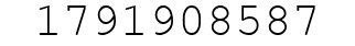Number 1791908587.