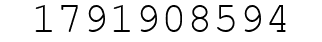 Number 1791908594.