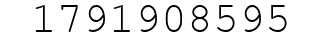 Number 1791908595.