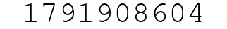 Number 1791908604.