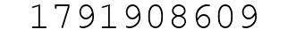Number 1791908609.