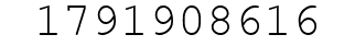 Number 1791908616.