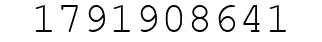 Number 1791908641.