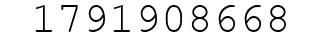 Number 1791908668.