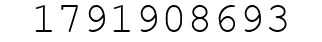 Number 1791908693.