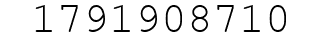 Number 1791908710.