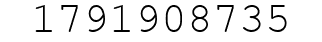 Number 1791908735.