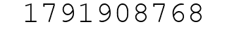 Number 1791908768.