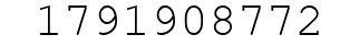 Number 1791908772.