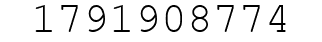Number 1791908774.