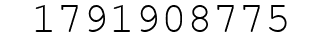 Number 1791908775.