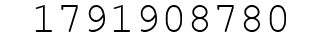 Number 1791908780.