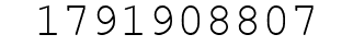 Number 1791908807.