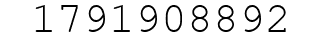 Number 1791908892.