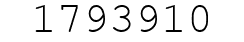 Number 1793910.