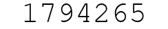 Number 1794265.