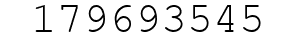 Number 179693545.