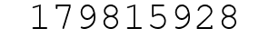 Number 179815928.