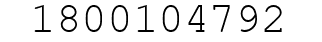 Number 1800104792.