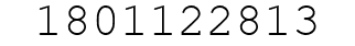 Number 1801122813.