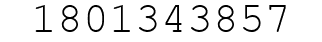 Number 1801343857.
