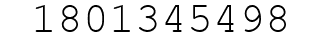 Number 1801345498.