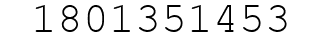 Number 1801351453.