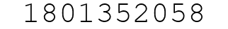 Number 1801352058.
